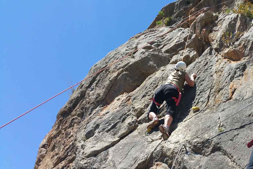 escalade Cerdaña pyrenees