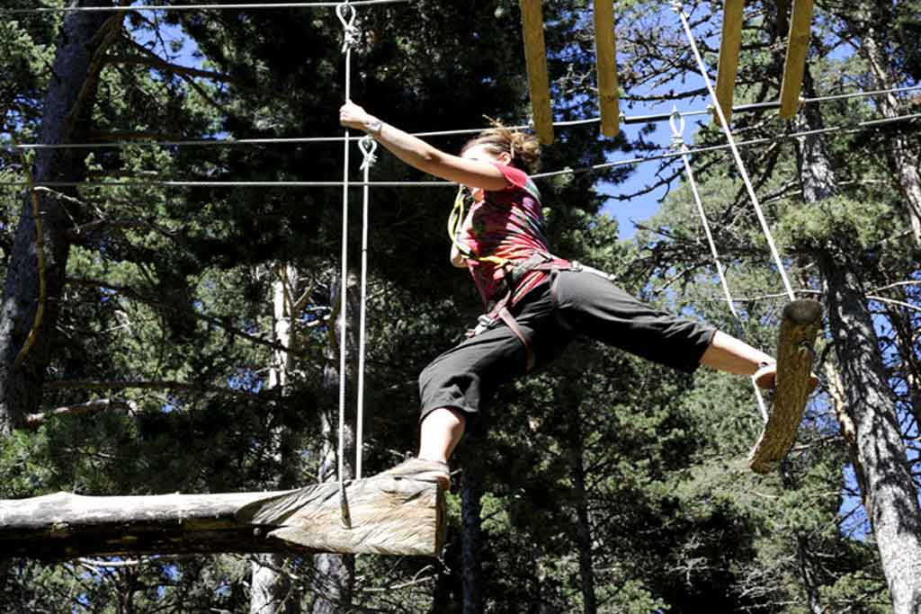 Parc aventure cerdagne